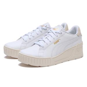 レディース PUMA プーマ KARMEN WEDGE HSD カルメンウェッジHSD 394182 ABC-MART限定 *01WHT/F.IVORY