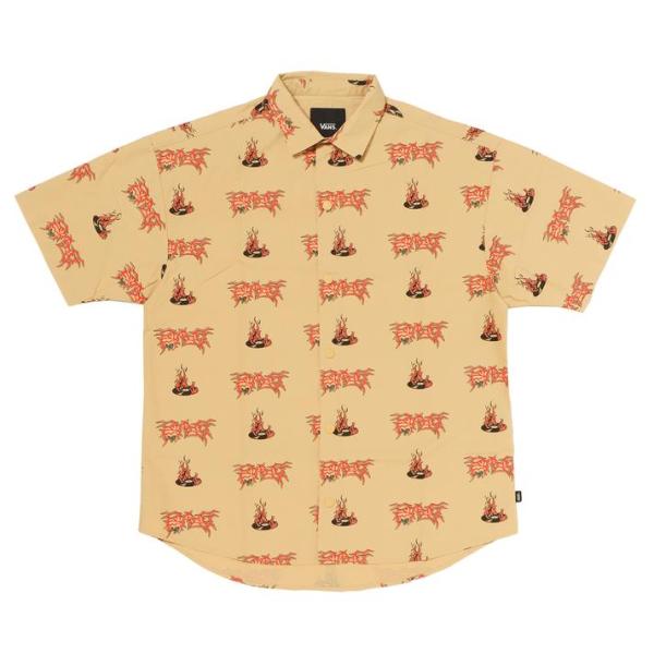 VANS M OKEH RECORD SHIRT ショートスリーブ VN000FTVCGU TAOS...