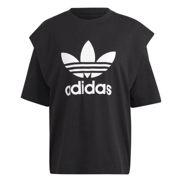 レディース adidas アディダス W TEE SET(ノースリーブ&amp;クロップ) ショートスリーブ...