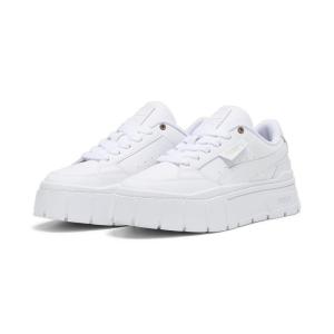 PUMA プーマ W MAYZE STACK SOFT メイズ スタック ソフト 391083 08WHT/ROSEBAY｜abc-martnet