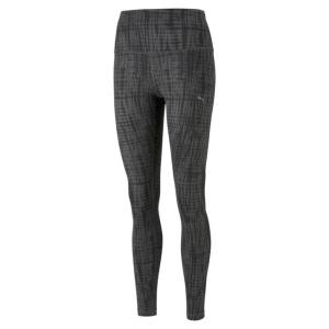 レディース PUMA ウェア プーマ ウェア W STUDIO AOP TREND TIGHT ロングパンツ 523611 01BLK/SHIBORI｜abc-martnet