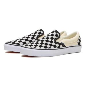 VANS ヴァンズ SLIP ON スリッポン V98CF CHKNT BLK/WHT CHK｜abc-martnet