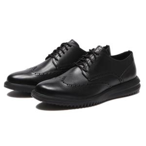 COLE HAAN コール ハーン GRAND+ WINGTIP OXFORD グランドプラスウィングチップオックスフォード C36938 ABC-MART限定 *BLACK/BLACK｜ABC-MART Yahoo!店