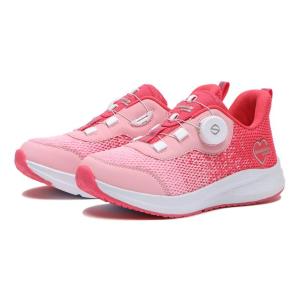 キッズ HAWKINS ホーキンス 17-22 LM DAISY キッズランニングシューズ HK83205W PINK｜abc-martnet