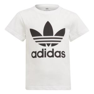 キッズ adidas アディダス K TREFOIL TEE ショートスリーブ H25246 WHITE/BLACK｜abc-martnet