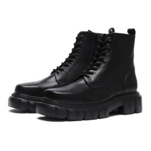 STEFANO ROSSI ステファノロッシ SQUARE LACE UP レースアップ SR03889 BLACK｜abc-martnet