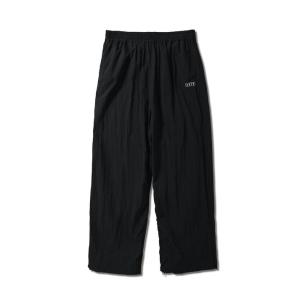 AKTR アクター WARM UP BALLOON PANTS ロングパンツ 123-036020 BLACK