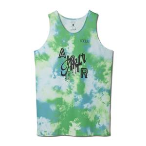 AKTR アクター MIXTURE TIEDYE TANK タンクトップ 123-001001 WHITE｜abc-martnet