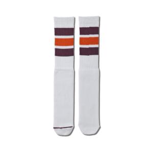 AKTR アクター MONSTER SOCKS ソックス 123-019021 BURGUNDYxORANGE｜abc-martnet