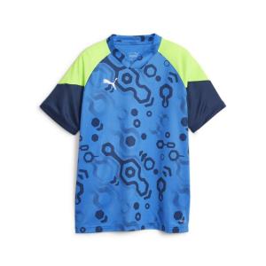 ジュニア PUMA ウェア プーマ ウェア K INDIVIDUALCUP JERSEY JR ショートスリーブ 658884 54PERSIAN BLUE