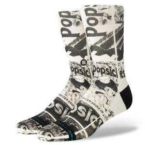 STANCE SOCKS スタンス ソックス POPSICLE CREW ソックス A555C23POT#VWH VINTAGE WHITE｜abc-martnet