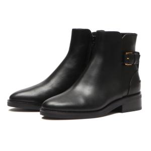 COLE HAAN コール ハーン W HAMPSHIRE BUCKLE BOOTIE ハンプシャー バックル ブーティー W29163 BLACK｜abc-martnet