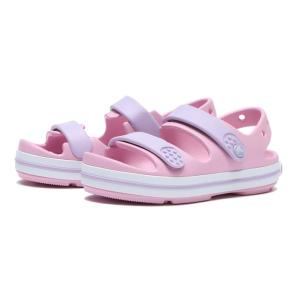 キッズ crocs クロックス 18-21 CB CRUISER SANDAL K キッズクロックバンドクルーザーサンダル 209423-84I PINK/LAVENDER