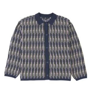 VANS ヴァンズ W ALTA CHUNKY KNIT CARDIGAN カーディガン VN000F6ZLKZ DRESS BLUES｜abc-martnet