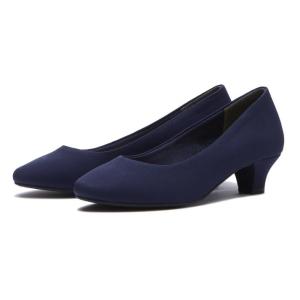 レディース ABC SELECT エービーシーセレクト PLANE HEEL PPS4 プレーンヒールパンプス 4 W5045 NAVY｜abc-martnet