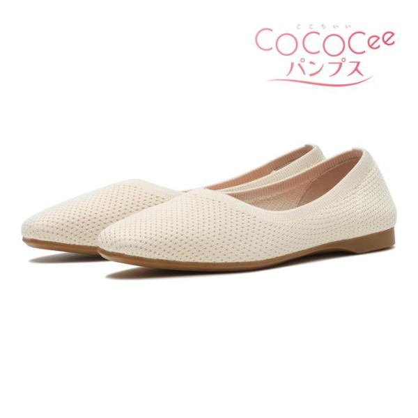 レディース ABC SELECT エービーシーセレクト SQUARE KNIT スクエアニットパンプ...