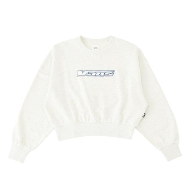 VANS ヴァンズ W Snow Logo Embroidery C SWT スウェットクルー 12...