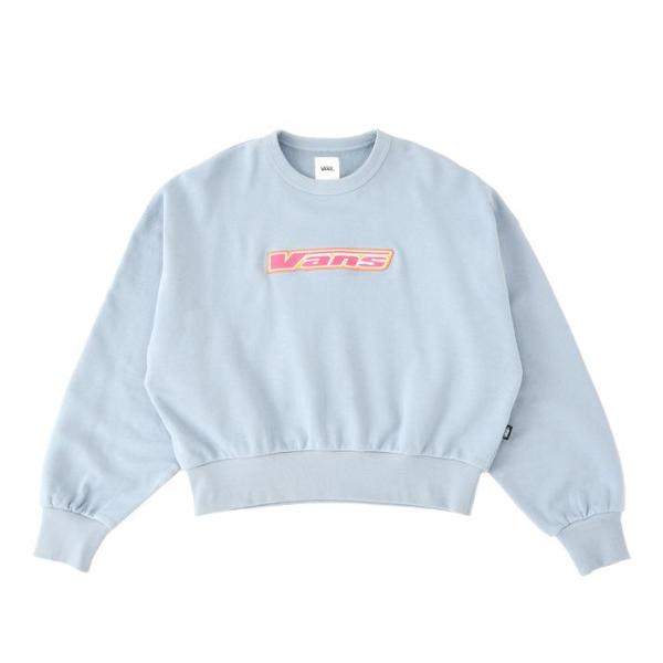 VANS ヴァンズ W Snow Logo Embroidery C SWT スウェットクルー 12...