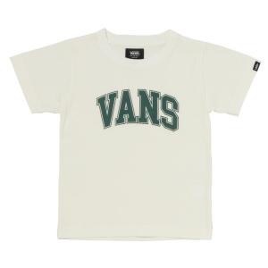 キッズ VANS ヴァンズ K COLLEGE V LOGO BOYS SS TEE ショートスリーブ 124R5010100 ABC-MART限定 WHITE｜abc-martnet