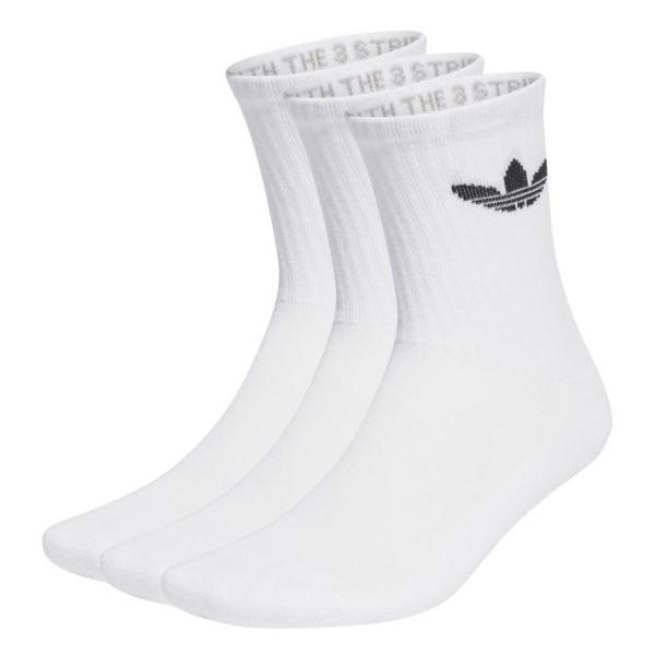 adidas アディダス U TRF CREW SOCKS 3Pソックス IJ5616 WHITE