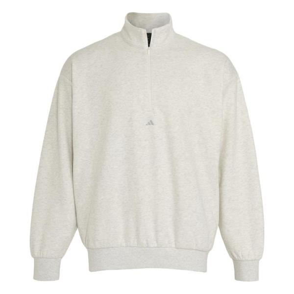 adidas アディダス U ADI BB 1/2 ZIP スウェット IW1625 CREAMWH...