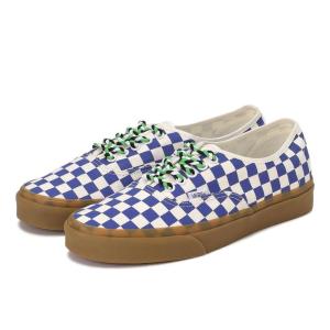 VANS ヴァンズ AUTHENTIC オーセンティック VN0009PVY6Z CHECKER BLU/WHT｜abc-martnet