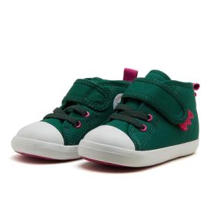 ベビー CONVERSE コンバース 12-15 BABY AS N DINOSAUR V-1 ベビー オールスター N ダイナソー V-1 37303040 GREEN/PINK｜abc-martnet