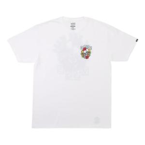 VANS ヴァンズ M BREAK APART SS TEE ショートスリーブ VN000G46WHT WHITE｜abc-martnet