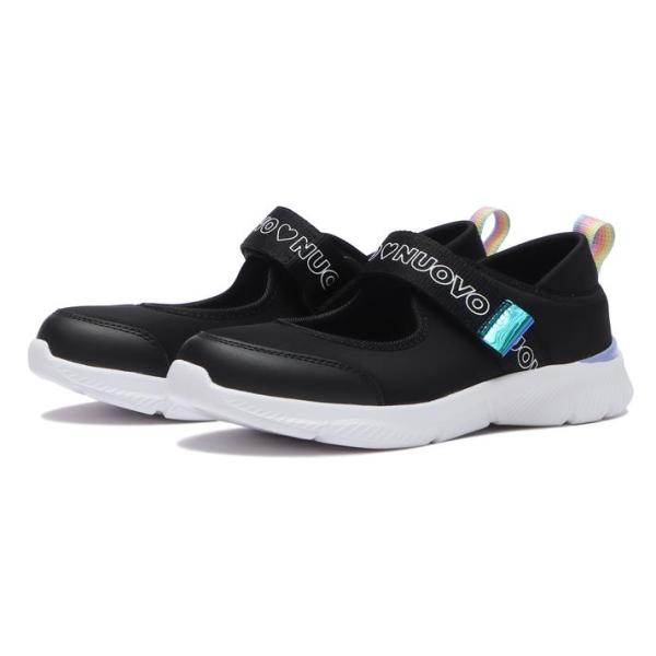 キッズ NUOVO ヌオーヴォ 19-24 NATALIE ナタリー N9351J BLACK