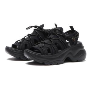 PUMA プーマ CILIA WEDGE SANDAL シリア ウェッジ サンダル 399022 ABC-MART限定 *03BLACK｜abc-martnet