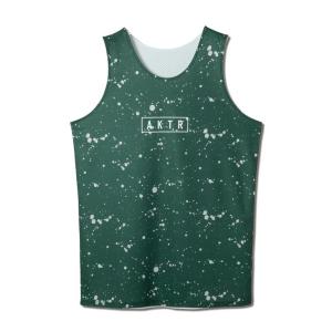 AKTR アクター SPLASH REVERSIBLE TANK タンクトップ 223-008001 GRxWH｜abc-martnet