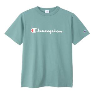 CHAMPION チャンピオン M SHORT SLEEVE T-SHIRT ショートスリーブ C3-X353 M GREEN｜abc-martnet