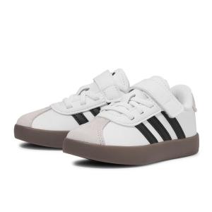 ベビー ADIDAS アディダス 12-16 VL COURT 3.0 EL1 I VLコート 3.0 EL1 JH5300 FTWR/CORE/GREY｜abc-martnet