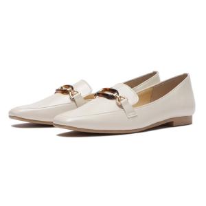 レディース JOLI ENCORE ジョリー アンコール SQUARE CLEARBIT LOAFER スクエアクリアビットローファー JE-2123 IVORY｜abc-martnet