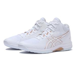 レディース ASICS アシックス W LADY GELFAIRY 9 Wゲルフェアリー9 1062A007.101 WHITE/ROSE GOLD｜abc-martnet