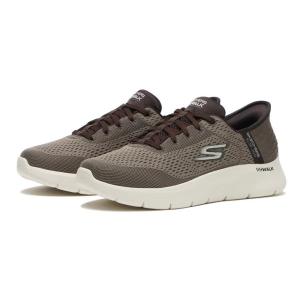 SKECHERS スケッチャーズ GO WALK FLEX-NEW WORLD ゴーウォークフレックス-ニューワールド 216505 ABC-MART限定 BRN｜abc-martnet