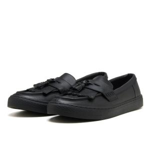 VANS（ヴァンズ） LOAFER ローファー V196CF CN BLACK/BLACK : ABC