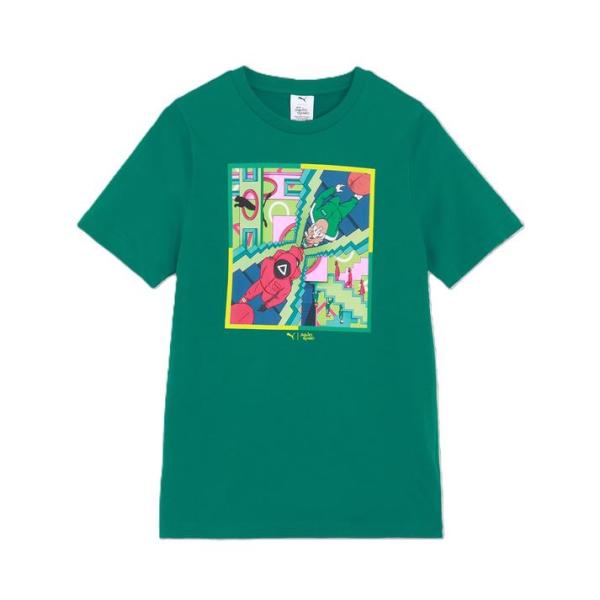 PUMA プーマ M SQUID GAME GRAPHIC TEE ショートスリーブ 627426 ...