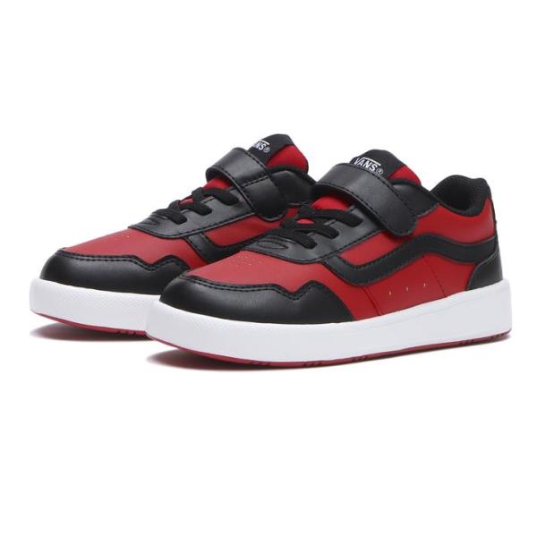 キッズ VANS ヴァンズ 17-22(H) RIGIDA リジダ V2920K BLACK/RED