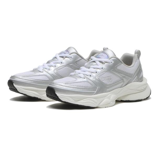 キッズ NUOVO ヌオーヴォ 19-24(H) LILY リリー N9376J SILVER/WH...