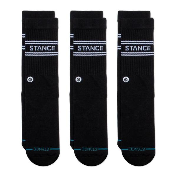 STANCE SOCKS スタンス ソックス BASIC 3 PACK CREW BASIC 3 P...