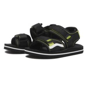 キッズ VANS ヴァンズ 16-23 HECTOR ヘクター V5188K 2TN BLACK/LIME