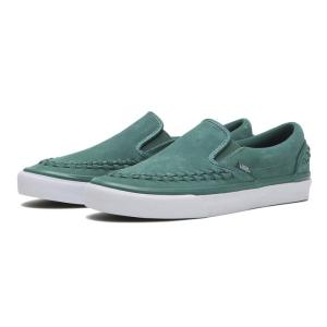 VANS ヴァンズ SLIP ON スリッポン V98CF I.LACE GREEN/WHITE