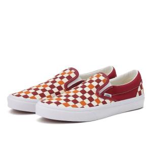 VANS ヴァンズ CLASSIC SLIP-ON スリッポン VN000D5PCJH TRI-TONE CHK RE