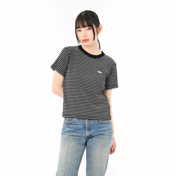 VANS ヴァンズ W Multi border Tee ショートスリーブ 125R3010800 ...