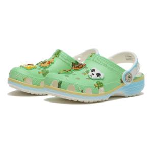 キッズ crocs クロックス 18-21 ANIMALCROSSCLASSICCLOG K キッズ 「どうぶつの森」 クラシック クロッグ 210113-90H MULTI