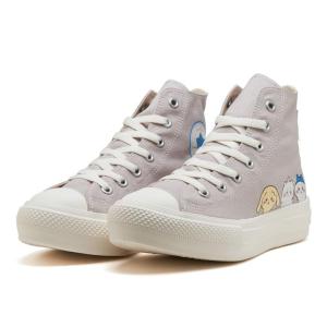 レディース CONVERSE コンバース AS LIGHT PLTS PT HI / CHIIKAWA オールスター ライト PLTS PT HI / ちいかわ 31315242 LT GRAY