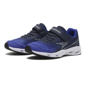 キッズ シュンソク シュンソク 17-23(H) AIR STORMMAX 225 キッズランニングシューズ SJJ 2255 ABC-MART限定 *BLUE/NVY