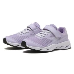 キッズ シュンソク シュンソク 17-23(H) AIR STORMMAX 225 キッズランニングシューズ SJJ 2255 ABC-MART限定 *LAVENDER/WHITE