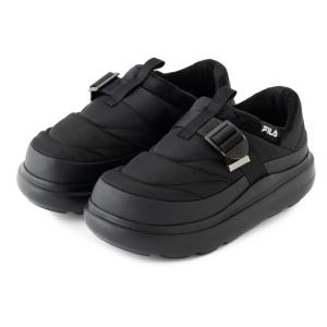 FILA フィラ PUFFER BOLD SLIP ON v2 パッファーボールドスリップオンブイ2 1XM02868H001 ABC-MART限定 *Black / Black